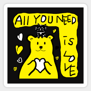 all you need is love Magnet